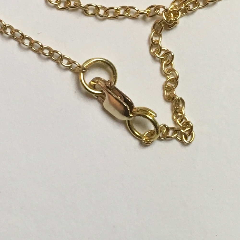 Natural Howlite & 14k Gold Filled Necklace - Picture 6 of 6